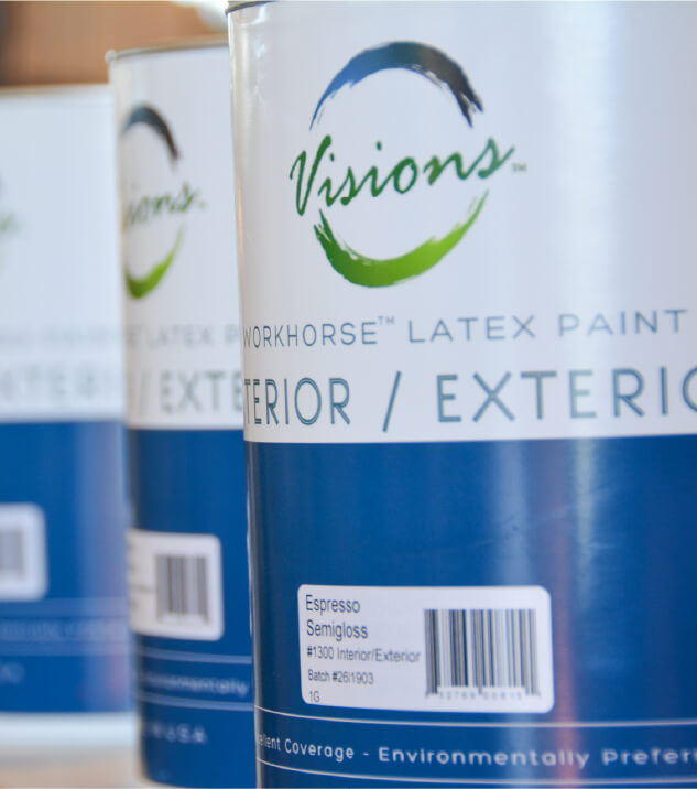 3 cans of white paint