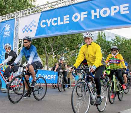 2023 Cycle of Hope Start Line