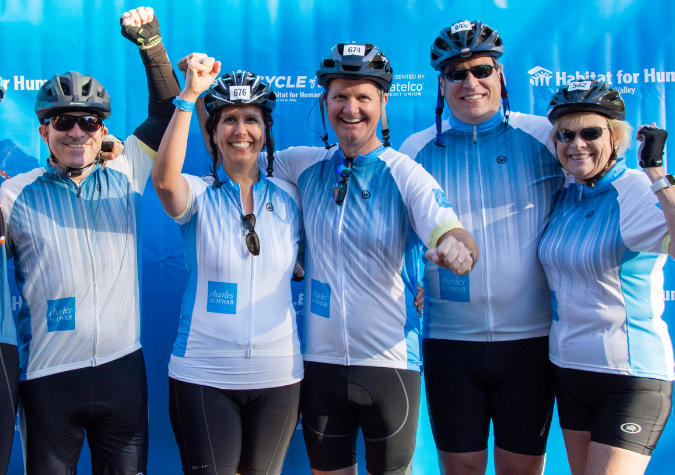 Charles Schwab Sponsors Cycle of Hope 