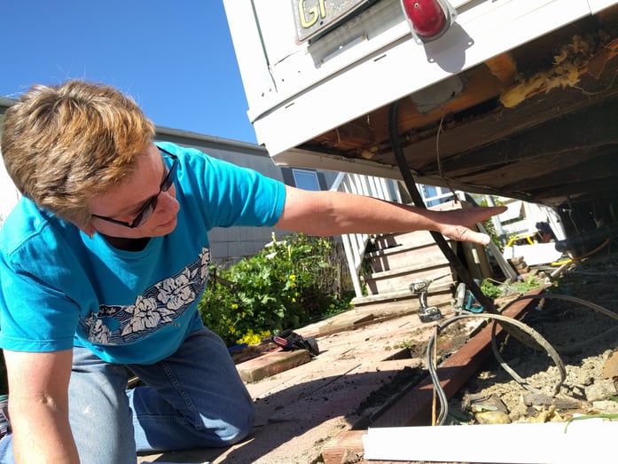 Home Repairs to flooded homes in San Jose