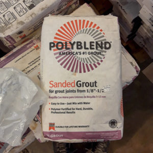 Polyblend Sanded Grout