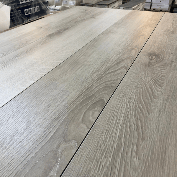 gray wood flooring panels