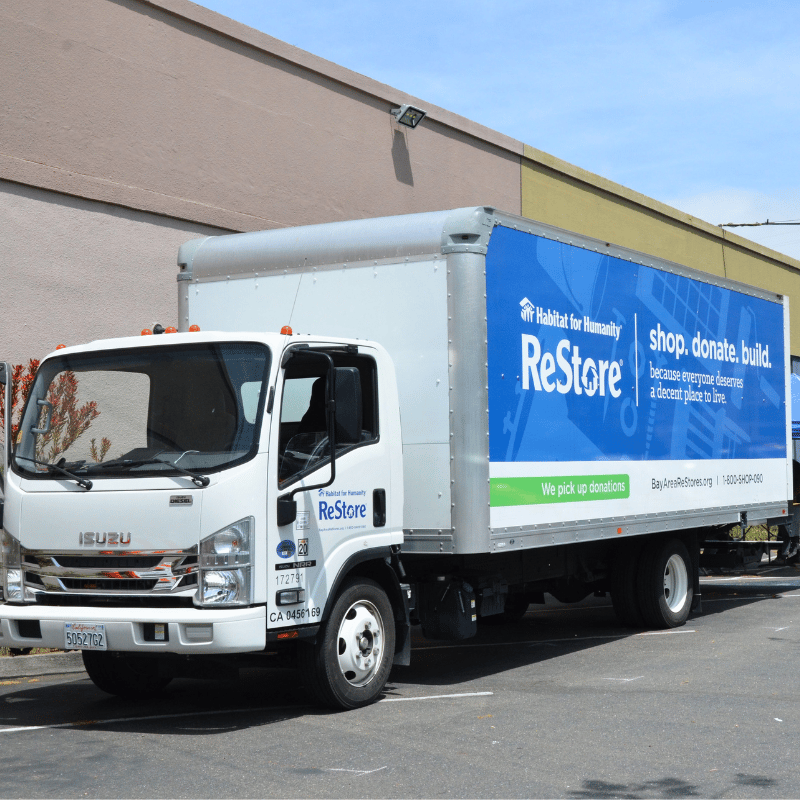 A Restore Shipping truck